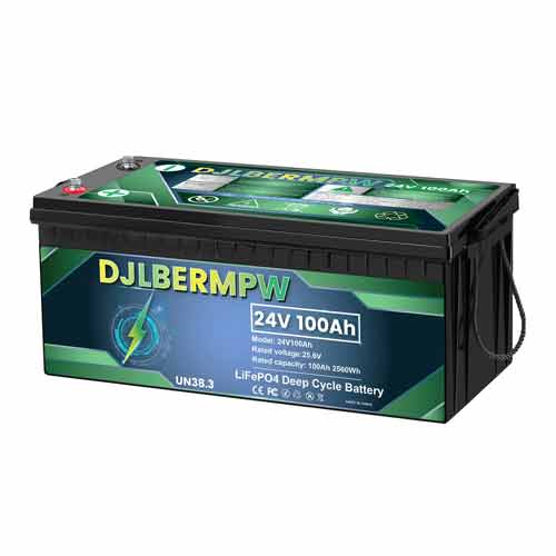 DJDC 24V-100Ah LiFePO4 Deep Cycle Lithium Battery Price in Bangladesh