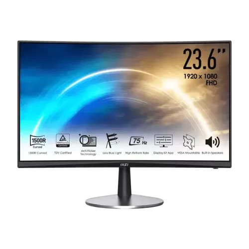 MSI PRO MP242C 23.6" FHD HDMI Professional Curved Monitor Price in Dhaka, Bangladesh