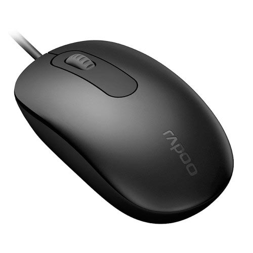 Rapoo N200 Wired Optical Mouse Price in Bangladesh