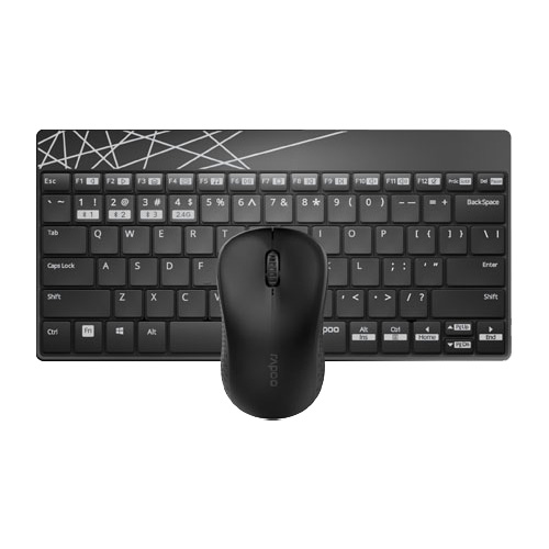 Rapoo 8000M Multi-mode Keyboard & Mouse Combo Price in Bangladesh