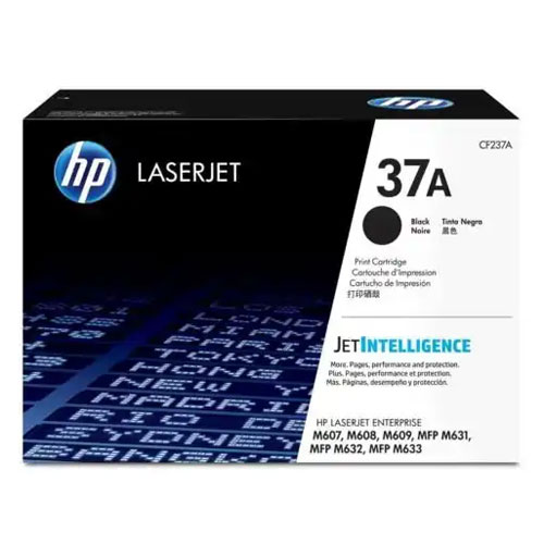 HP 37A Original Black Laser Toner Cartridge