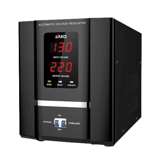 SAKO SVR-3000VA Single Phase Servo Type Voltage Stabilizer Price in Bangladesh