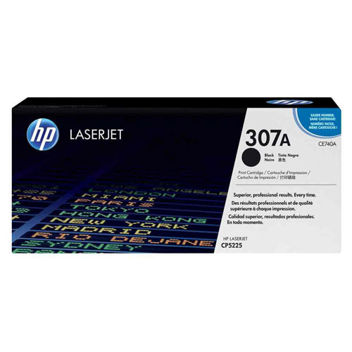 HP 307A Black Original LaserJet Toner Cartridge