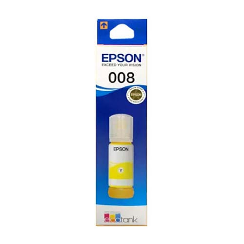 EPSON 008 Yellow Original Refill Ink Bottle