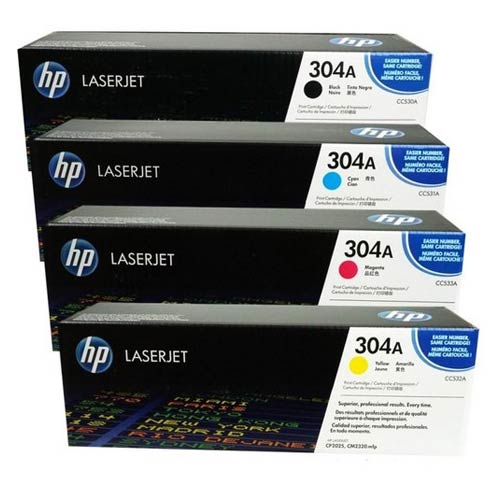 HP 304A Original LaserJet Full Set Toner Cartridge in Bangladesh