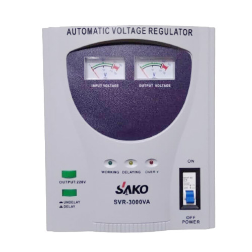 SAKO SVR-3000VA Single Phase Servo Type Voltage Stabilizer Price in Bangladesh