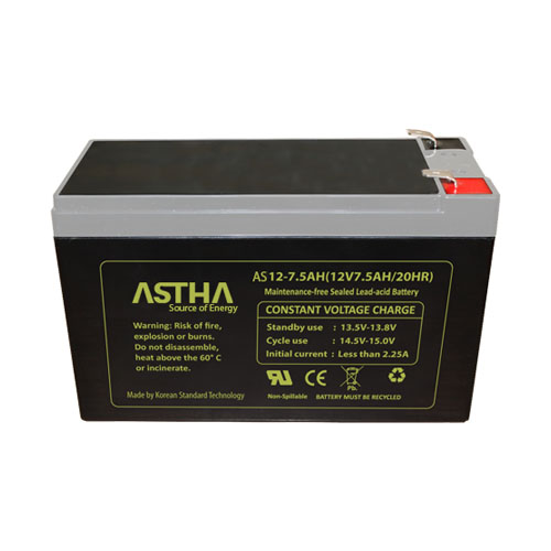 ASTHA AS12V-7.5AH (12V7.5AH/20HR) UPS Battery Price in Bangladesh