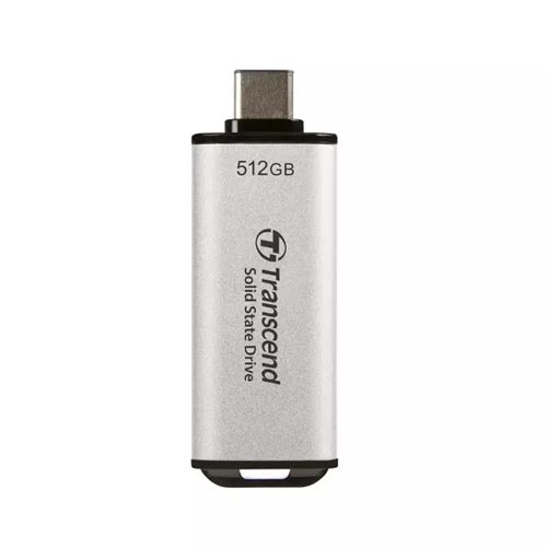 TRANSCEND ESD300S 512GB Type-C Silver Portable SSD Price in Bangladesh