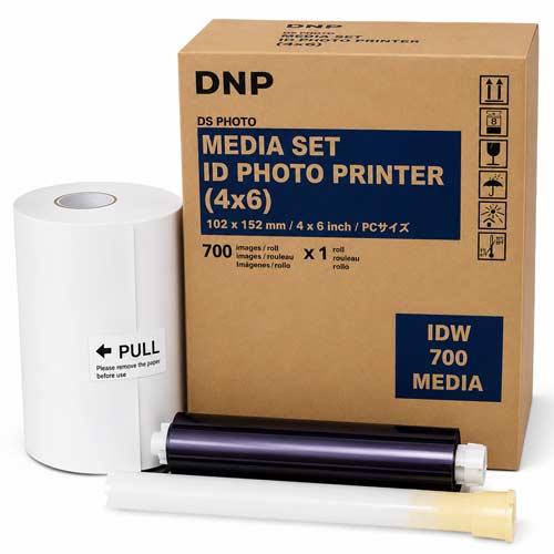 DNP Media Set RX1HS (4x6") 4R-700 Prints Paper & Ribbon Print kit Price in Bangladesh