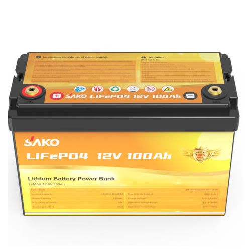 SAKO LI MAX 12.8V 100AH Lithium Battery Price in Bangladesh