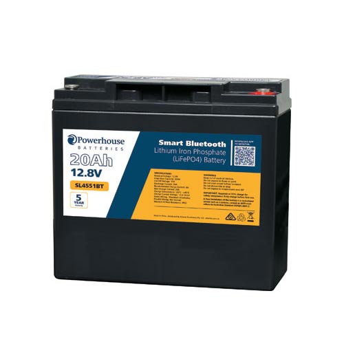 PowerHouse SL4551BT 12V-20Ah Lithium LiFePO4 Battery in Bangladesh