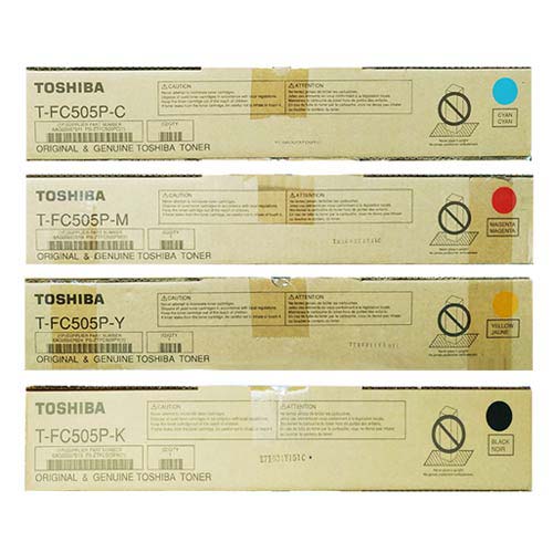 Toshiba T-FC505P-CMYK (Four Color, Four Pcs) Color Toner Cartridges in Bangladesh
