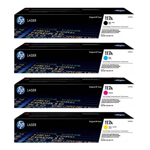 HP 117A CMYK Original LaserJet Toner Set Price in Bangladesh