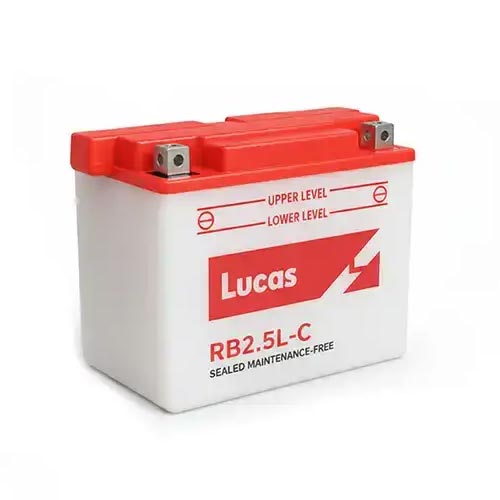 Lucas Moto RB2.5L-C SMF 12V-2.5AH SMF Vehicle Battery  Price in Bangladesh