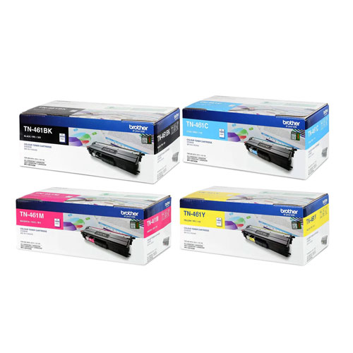 Brother TN-461 CMYK Full Set Toner Cartridge (Black | Cyan | Magenta | Yellow)