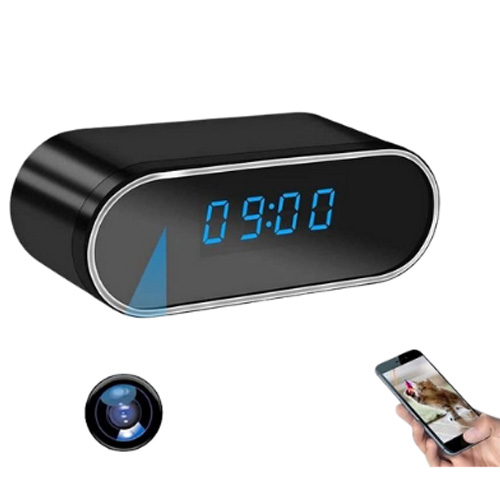 Wifi Table Clock Night Vision Camera Price in Bangladesh