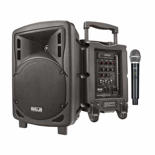 Ahuja BTA-550 30 Watt Bluetooth Black Portable PA Speaker with Wireless Mic Price in Bangladesh
