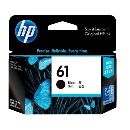 HP 61 Original Black Ink Cartridge for HP Deskjet Printer