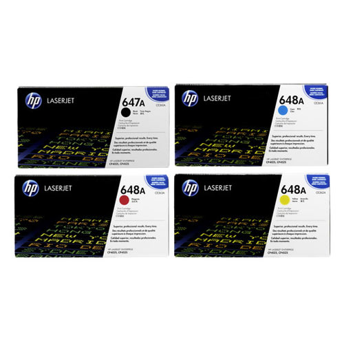 HP 647A - 648A CMYK Full Set Original Toner Cartridge in Bangladesh
