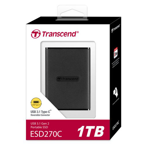 Transcend ESD270C 1TB USB 3.1 Gen 2 Type C External SSD Price in Bangladesh