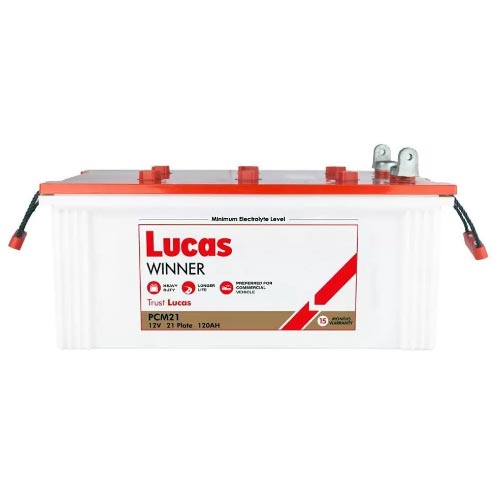 Lucas Winner PCM21 12V-120AH LM Vehicle Battery Price in Bangladesh