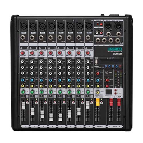 DSPPA DMX08 Professional Console Digital Mixer Amplifier Price in Bangladesh