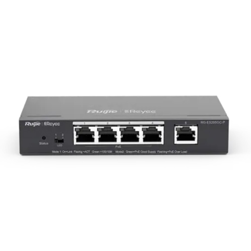 Ruijie RG-ES205GC-P 5-Port Gigabit Smart Cloud Managed PoE Switch Price in Bangladesh