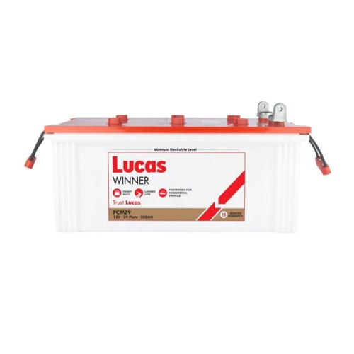 Lucas Winner PCM29 12V-200AH LM Vehicle Battery Price in Bangladesh