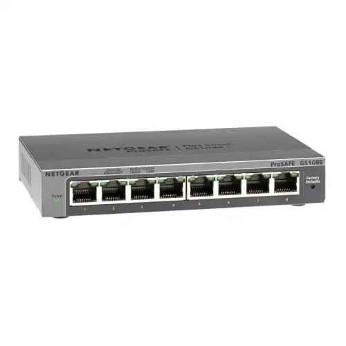 Netgear GS108E 8-Port Gigabit Plus Managed Desktop Switch Price in Bangladesh