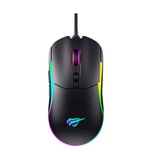 Havit MS1020S Wired RGB Backlit Black Gaming Mouse Price in Bangladesh