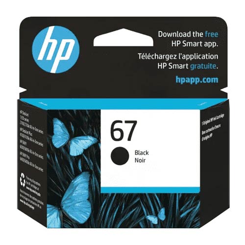 HP 67 Black Original Ink Cartridge
