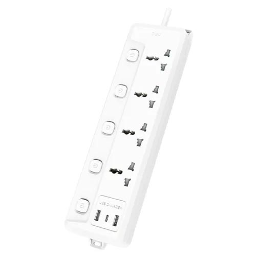Deli CT711 4 Port 2 Meter Power Strip Price in Bangladesh