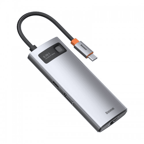 Baseus Metal Multifunctional Type-C  6-in-1 HUB Price in Bangladesh