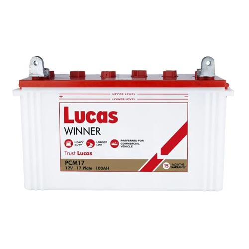 Lucas Winner PCM17/RP 12V-100AH LM Vehicle Battery Price in Bangladesh