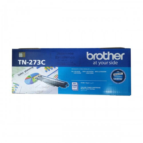 Brother TN-273C Cyan Toner Cartridge [HL-L3210CW, DCP-L3551CDW, MFC-L3750CDW]