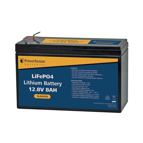PowerHouse SL4541A 12V-8Ah Lithium LiFePO4 Battery in Bangladesh