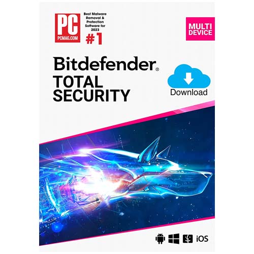 Bitdefender Total Security for Five Devices One Year Price in Bangladesh