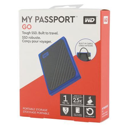 Western Digital My Passport Go 1TB Portable SSD Drives in Bangladesh
