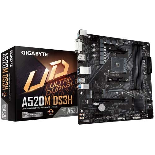Gigabyte A520M DS3H Micro-ATX AMD AM4 Motherboard Price in Bangladesh