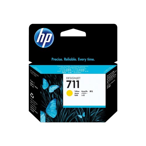 HP 711 Yellow DesignJet Ink Cartridge in Bangladesh