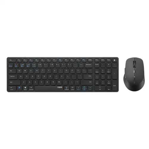Rapoo 9350M Multi-mode Wireless Keyboard & Mouse Combo Price In Bangladesh
