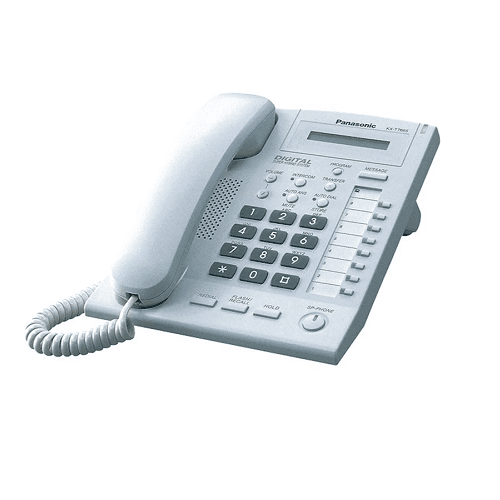 Panasonic KX-T7665 White Corded Master Phone Set For PABX Price in Bangladesh