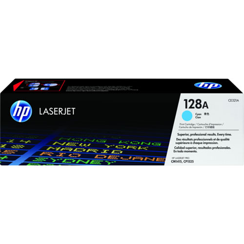 HP 128A Cyan Original LaserJet Toner Cartridge, CE321A Price in Bangladesh