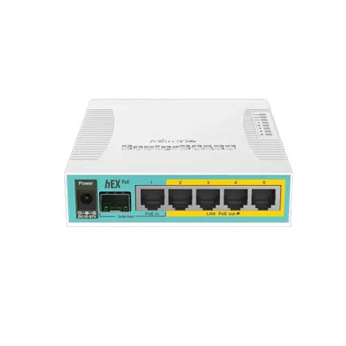 Mikrotik RB960PGS hEX PoE 5 Port Gigabit Router Price in Bangladesh
