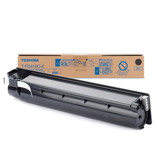 Toshiba T-FC415C-K Black Toner Cartridge for E-Studio Photocopier Machine