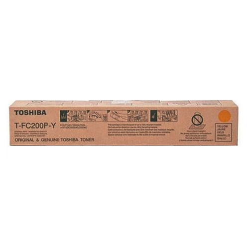 Toshiba T-FC200P-Y Yellow Color Toner Cartridge