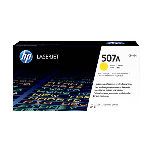 HP 507A Yellow Original LaserJet Toner Cartridge in Bangladesh