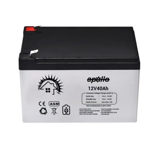 Apollo 12V-40Ah AGM Battery Price in Bangladesh