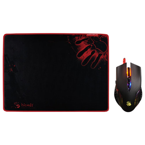 A4TECH Bloody Q8181S Neon X Glide Gaming Mouse & Mouse Pad Price in Bangladesh