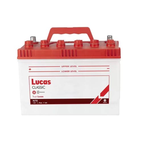 Lucas CLS N70 12V-75AH LM Vehicle Battery Price in Bangladesh